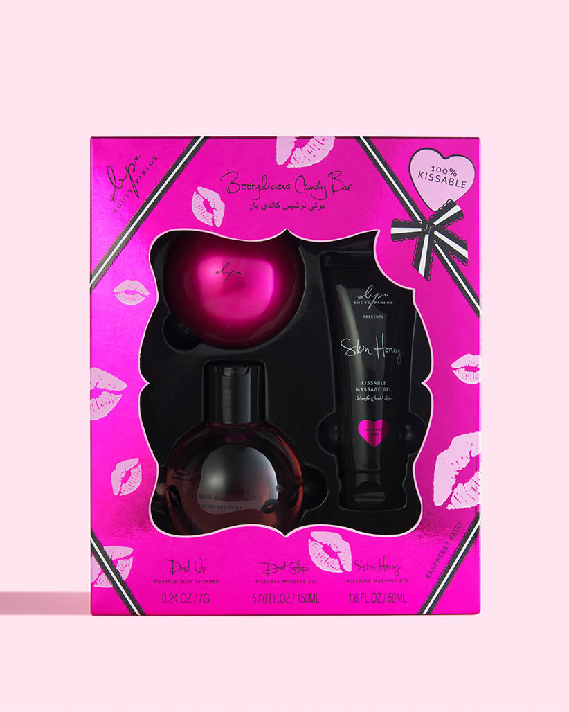 Bootylicious Candy Bar Raspberry Fairy Gift Set